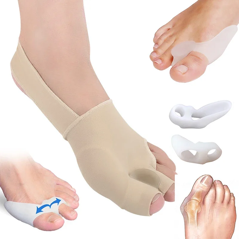 2Pair Toe Separator Bunion Corrector Brace Orthopedic Hallux Valgus Bone Thumb Adjuster Correction Tools For Men And Women
2Pair Toe Separator Bunion Corrector Brace Orthopedic Hallux Valgus Bone Thumb Adjuster Correction Tools For Men And Women