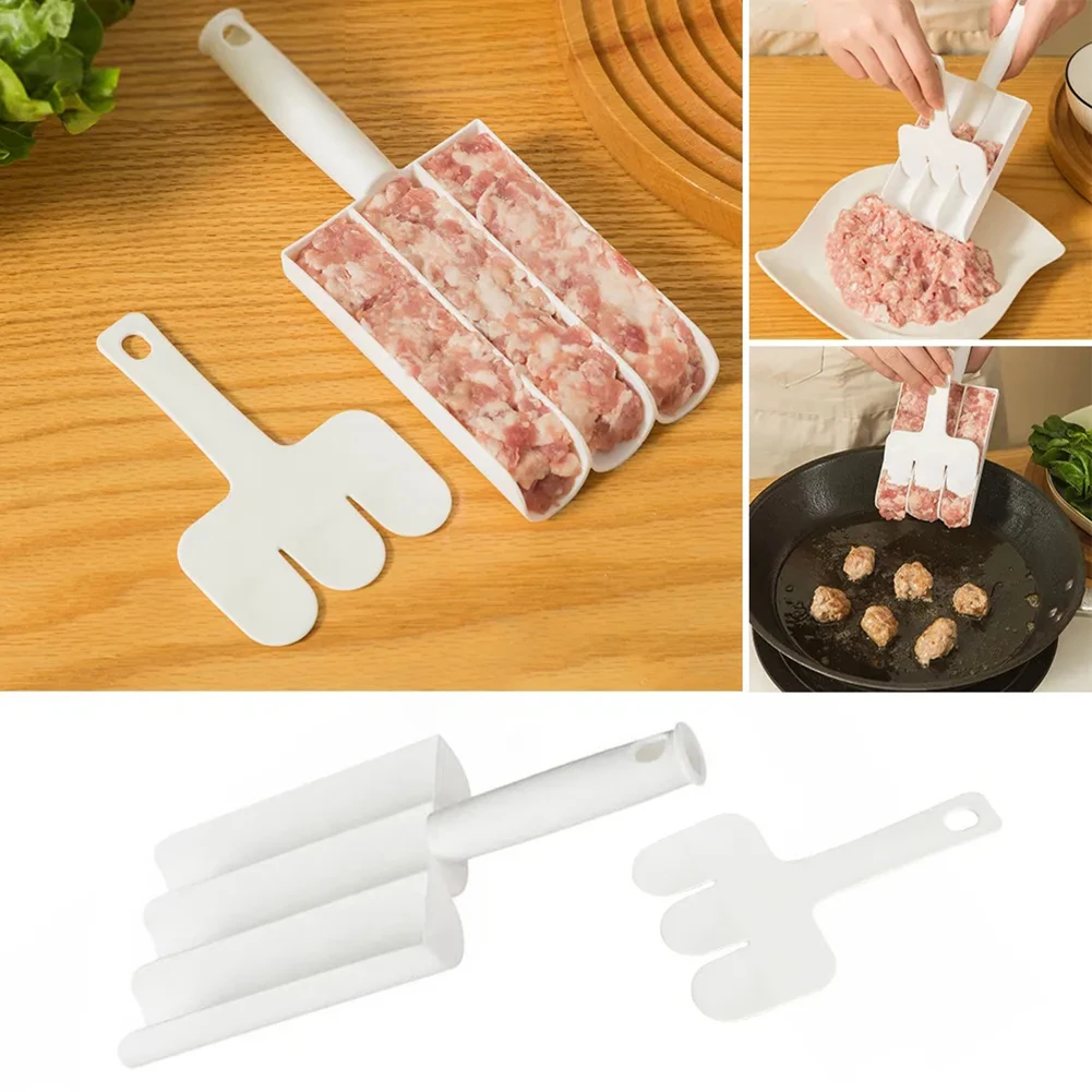 Plastic Triple Meatball Maker Set Rice Ball Maker Meatball Mold Fish Balls Beef Balls Mold Spoons Processing Tools Kitchen Tools
Plastic Triple Meatball Maker Set Rice Ball Maker Meatball Mold Fish Balls Beef Balls Mold Spoons Processing Tools Kitchen Tools