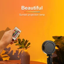 16 Colors Sunset Lamp Led Projector Night Light Living Room BarCafe Shop Background Wall Decoration Lighting For Photographic 
16 Colors Sunset Lamp Led Projector Night Light Living Room BarCafe Shop Background Wall Decoration Lighting For Photographic