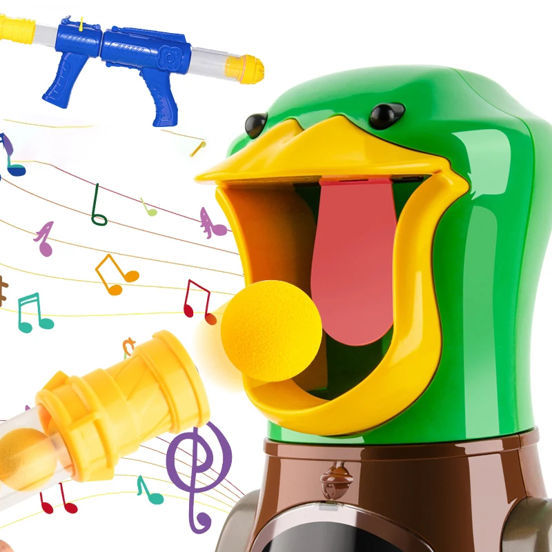 Funny Air Powered Safety Soft Bullet Gun Hit Me Hungry Shooting Duck Electronic Game Target Bullet Toys for Children
Funny Air Powered Safety Soft Bullet Gun Hit Me Hungry Shooting Duck Electronic Game Target Bullet Toys for Children