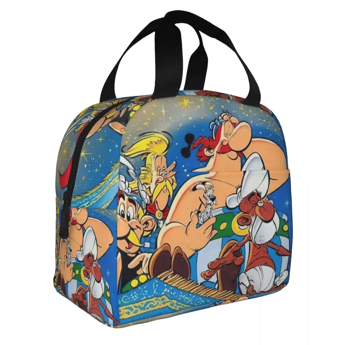 Портативная обеденная сумка Asterix Obelix из алюминиевой фольги для мужчин и женщин
Портативная обеденная сумка Asterix Obelix из алюминиевой фольги для мужчин и женщин