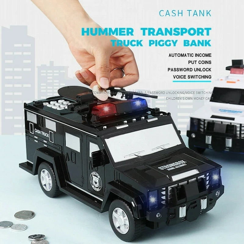Armored Car Automatic Roll Money Password Fingerprint Piggy Bank Children Boy Deposit Box Creative Tiktok Network Red Piggy Bank
Armored Car Automatic Roll Money Password Fingerprint Piggy Bank Children Boy Deposit Box Creative Tiktok Network Red Piggy Bank