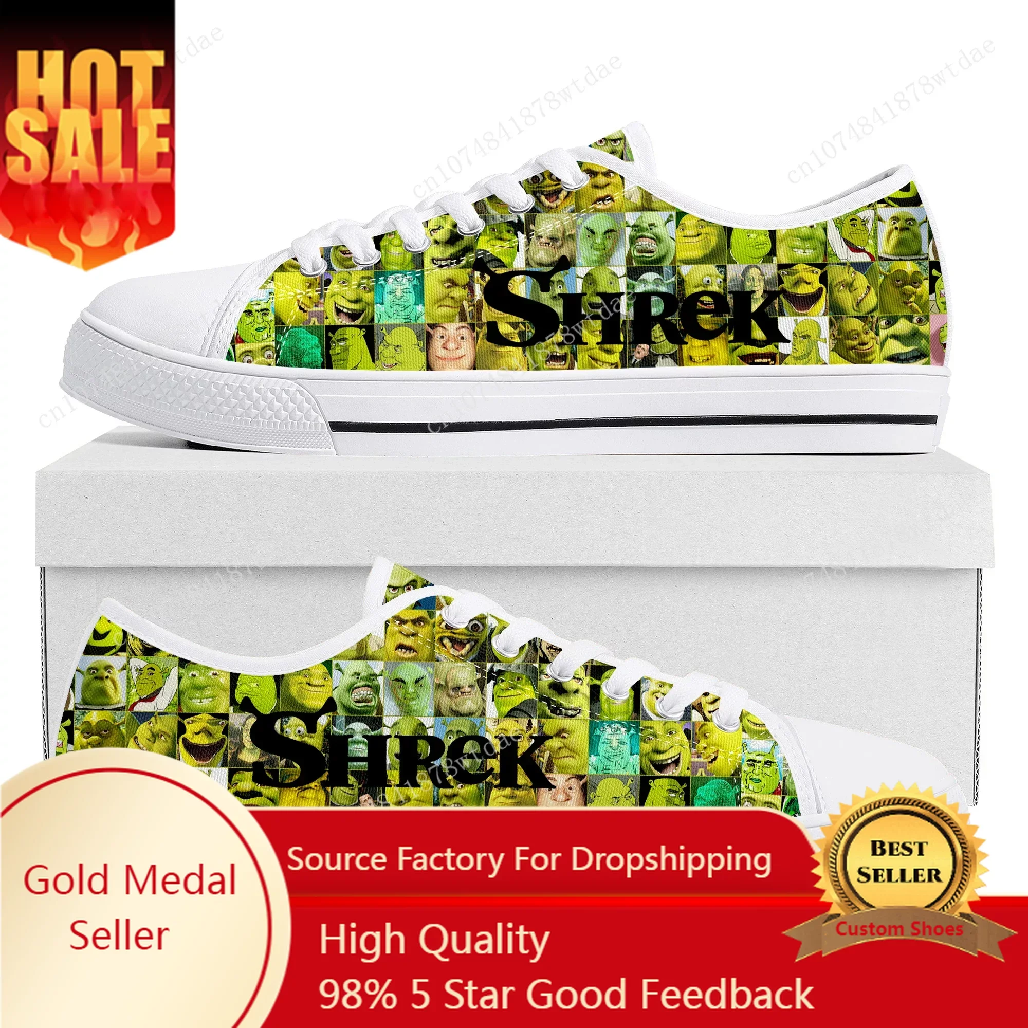 S-Shreks Low Top Sneakers Womens Mens Teenager High Quality Canvas Sneaker Couple Anime Cartoon Comics Manga Custom Made Shoes
S-Shreks Low Top Sneakers Womens Mens Teenager High Quality Canvas Sneaker Couple Anime Cartoon Comics Manga Custom Made Shoes