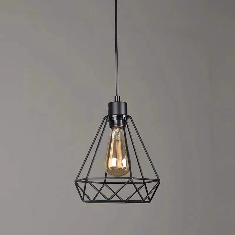 Retro Diamond Wrought Iron Chandelier, Embedded Creative Art, Bar and Aisle Lighting, Home Decorative Lamp
Retro Diamond Wrought Iron Chandelier, Embedded Creative Art, Bar and Aisle Lighting, Home Decorative Lamp