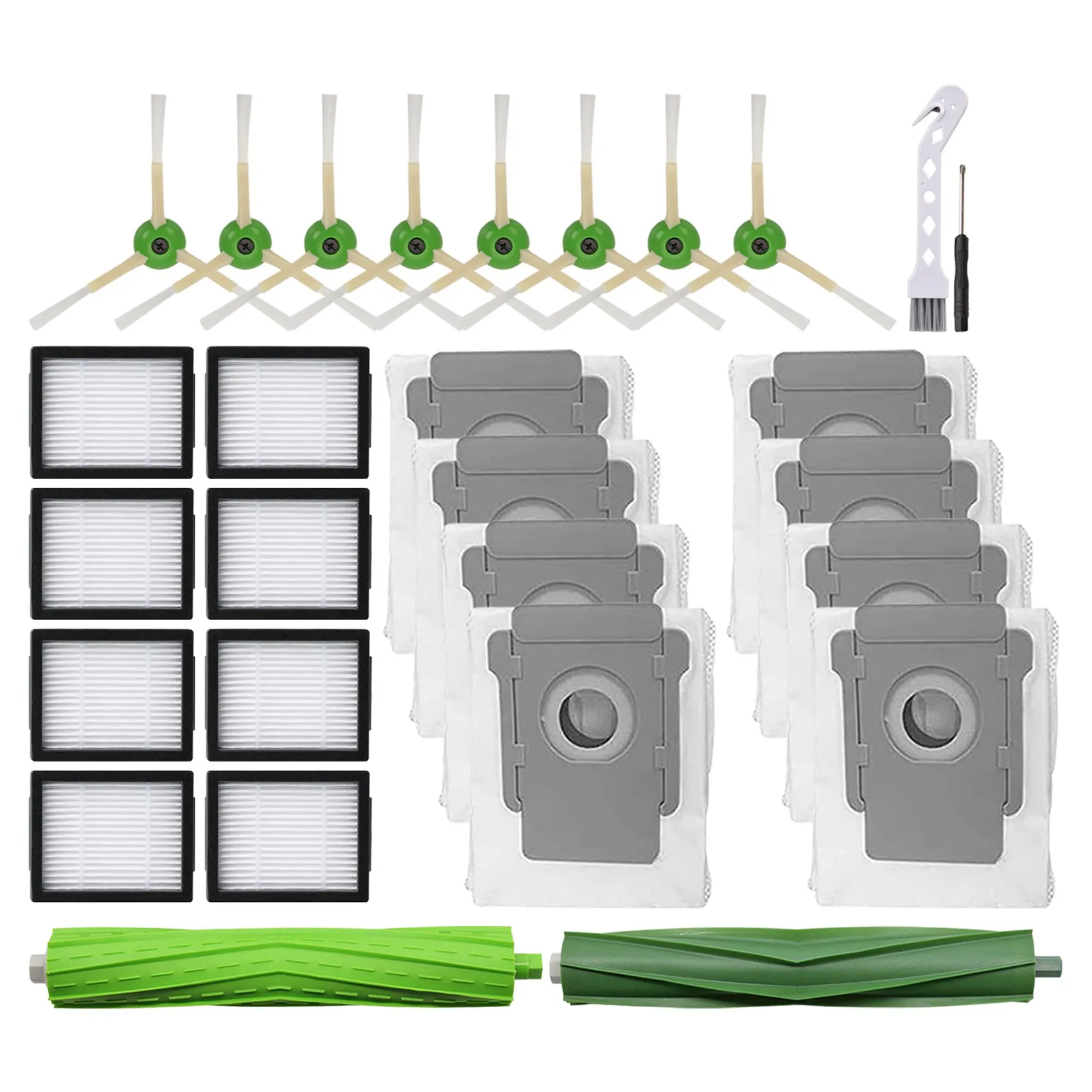 Сменный комплект аксессуаров для робота-пылесоса iRobot Roomba I7 + I3 I3 + I4 I4 + I6 I6 + I8 I8 + J7 J7 + E5 E6 E7
Сменный комплект аксессуаров для робота-пылесоса iRobot Roomba I7 + I3 I3 + I4 I4 + I6 I6 + I8 I8 + J7 J7 + E5 E6 E7