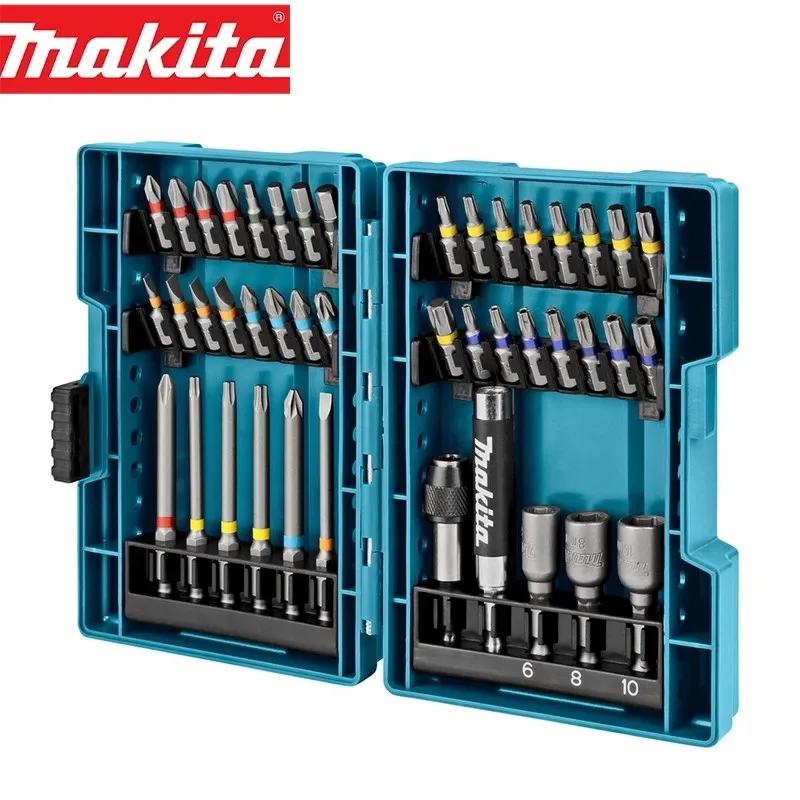 

Makita Screwdriver Set Hexagonal Screwdriver Bit With Head Cross Flower Type Socke Multi-function 43 Pieces Tool Parts B-55697