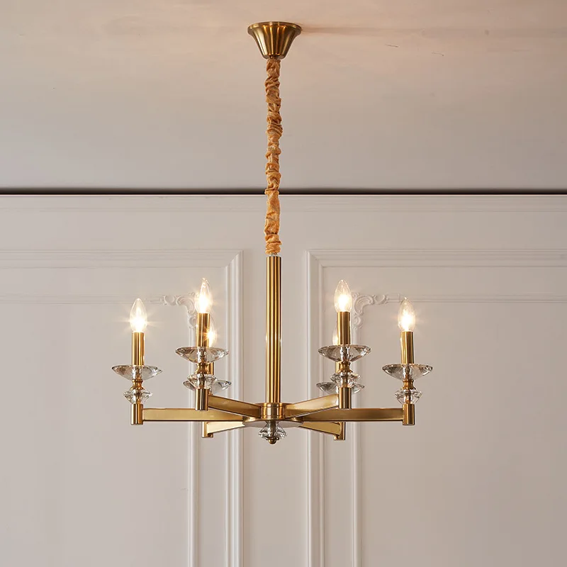 Modern LED glass candles, crystal chandeliers, retro living room, dining room, bedroom, iron art lighting fixtures
Modern LED glass candles, crystal chandeliers, retro living room, dining room, bedroom, iron art lighting fixtures