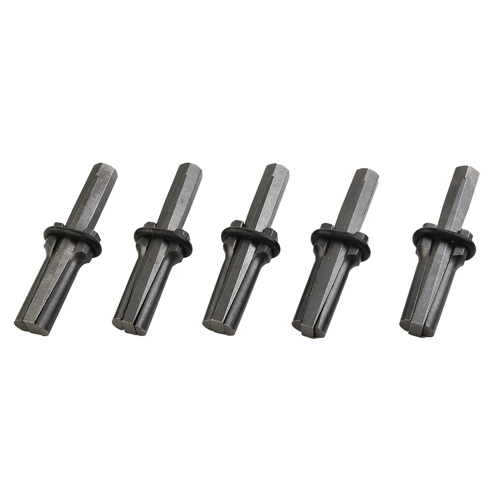 5pcs 9/16inch Chisels Plug Wedges And Feather Shims Stone Splitter For Hard Stone Rock Granite Concrete Splitting Hand Tool
5pcs 9/16inch Chisels Plug Wedges And Feather Shims Stone Splitter For Hard Stone Rock Granite Concrete Splitting Hand Tool