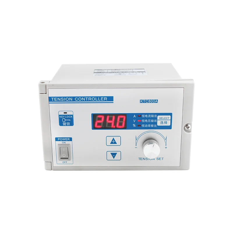 KTC800A Magnetic Powder Tension Controller Unwinding Tension Adjustment Manual Digital Display Tension 800B Tension Meter
KTC800A Magnetic Powder Tension Controller Unwinding Tension Adjustment Manual Digital Display Tension 800B Tension Meter