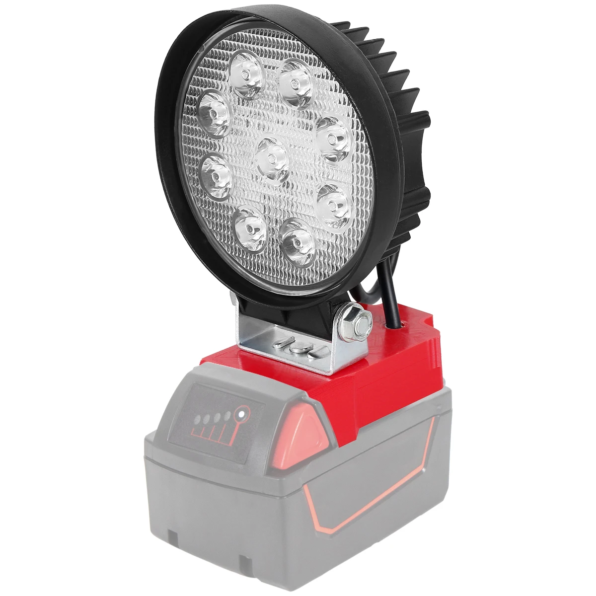 LED Work Light 2700LM 18V 27W LED Flood Light with USB Port IP55 Waterproof Job Site Light Wireless Portable Flashlight Outside
LED Work Light 2700LM 18V 27W LED Flood Light with USB Port IP55 Waterproof Job Site Light Wireless Portable Flashlight Outside