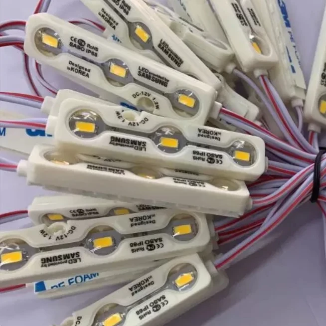 SMD 5630 ( 5730 ) 3LED LED MODULES FOR LED Store Front Window Led Module Light Sign Bar Injection IP68 Waterproof Strip Light
SMD 5630 ( 5730 ) 3LED LED MODULES FOR LED Store Front Window Led Module Light Sign Bar Injection IP68 Waterproof Strip Light