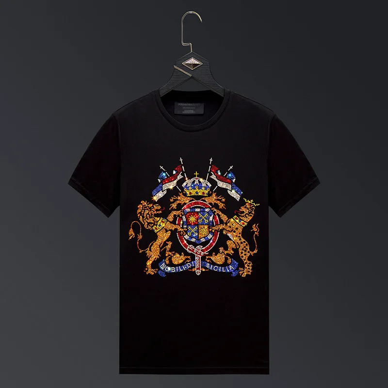 2022 Colorful Rhinestones Women T Shirts Summer Clothes Fashion Streetwear Slim O Neck Short Sleeve Tops Casual Ladies Tshirts
2022 Colorful Rhinestones Women T Shirts Summer Clothes Fashion Streetwear Slim O Neck Short Sleeve Tops Casual Ladies Tshirts