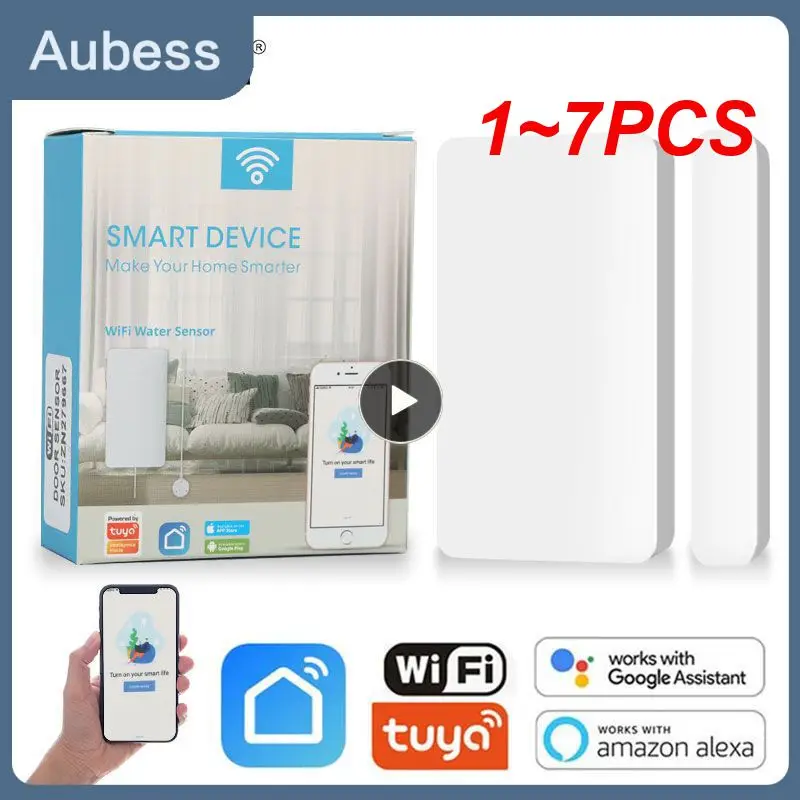 Датчик контактов Tuya Smart ZigBee для дверей и окон, Беспроводной сенсор для обнаружения открывания и закрытия дверей, с дистанционным управлением через приложение, 1 ~ 7 шт.
Датчик контактов Tuya Smart ZigBee для дверей и окон, Беспроводной сенсор для обнаружения открывания и закрытия дверей, с дистанционным управлением через приложение, 1 ~ 7 шт.
