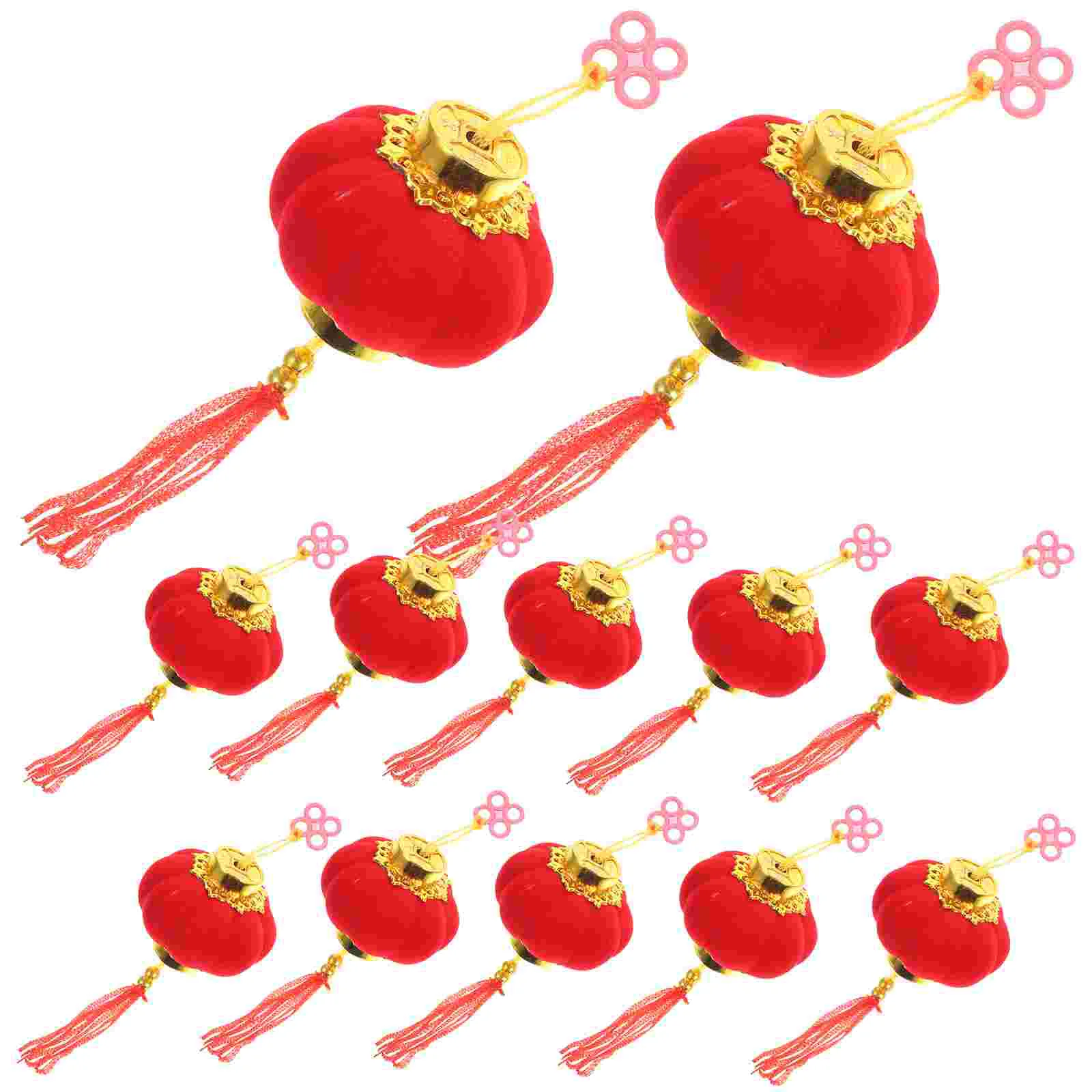 25 Pcs Decor Bonsai Lanterns Chinese Festive Pendants Hanging Decors Small Ornaments
25 Pcs Decor Bonsai Lanterns Chinese Festive Pendants Hanging Decors Small Ornaments