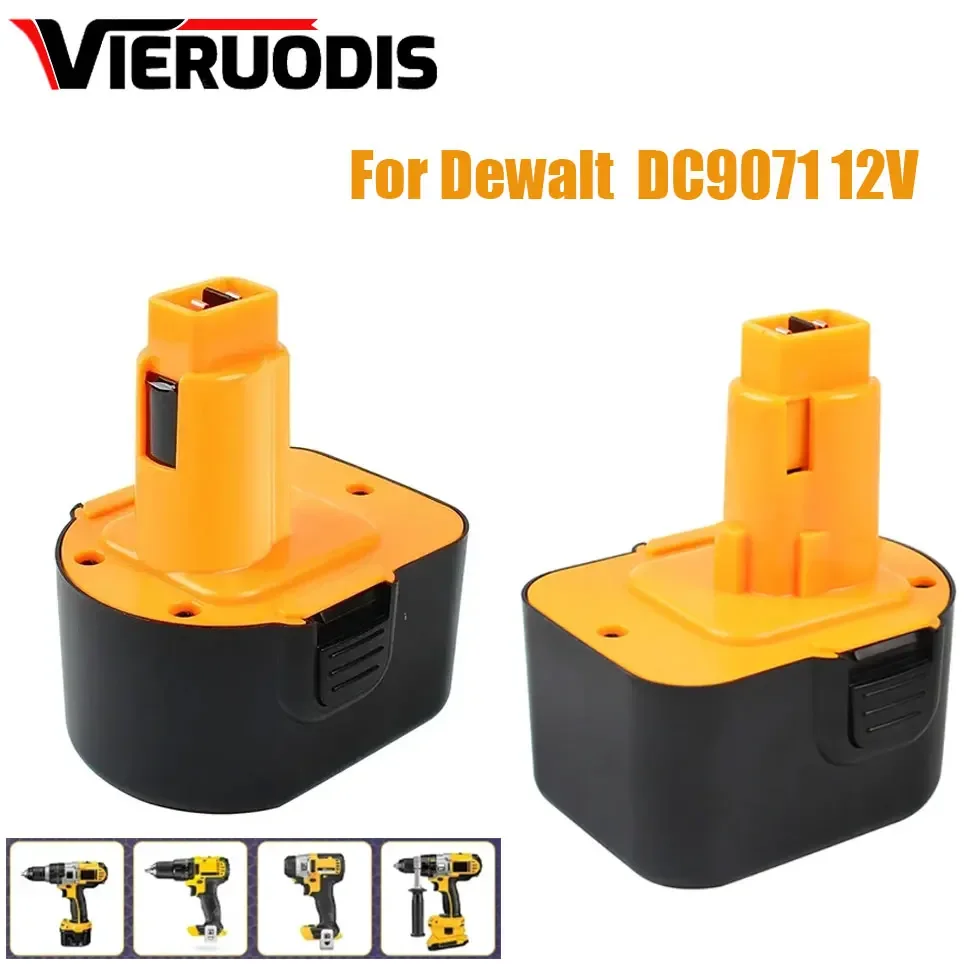 12V 4.8Ah 6.8Ah 9.8Ah Ni-MH battery for DeWalt tools DE9074 DC9071 DE9037 DE9071 DE9075 DW9071 DW9072 DC727 DC756 DC980 DC981
12V 4.8Ah 6.8Ah 9.8Ah Ni-MH battery for DeWalt tools DE9074 DC9071 DE9037 DE9071 DE9075 DW9071 DW9072 DC727 DC756 DC980 DC981