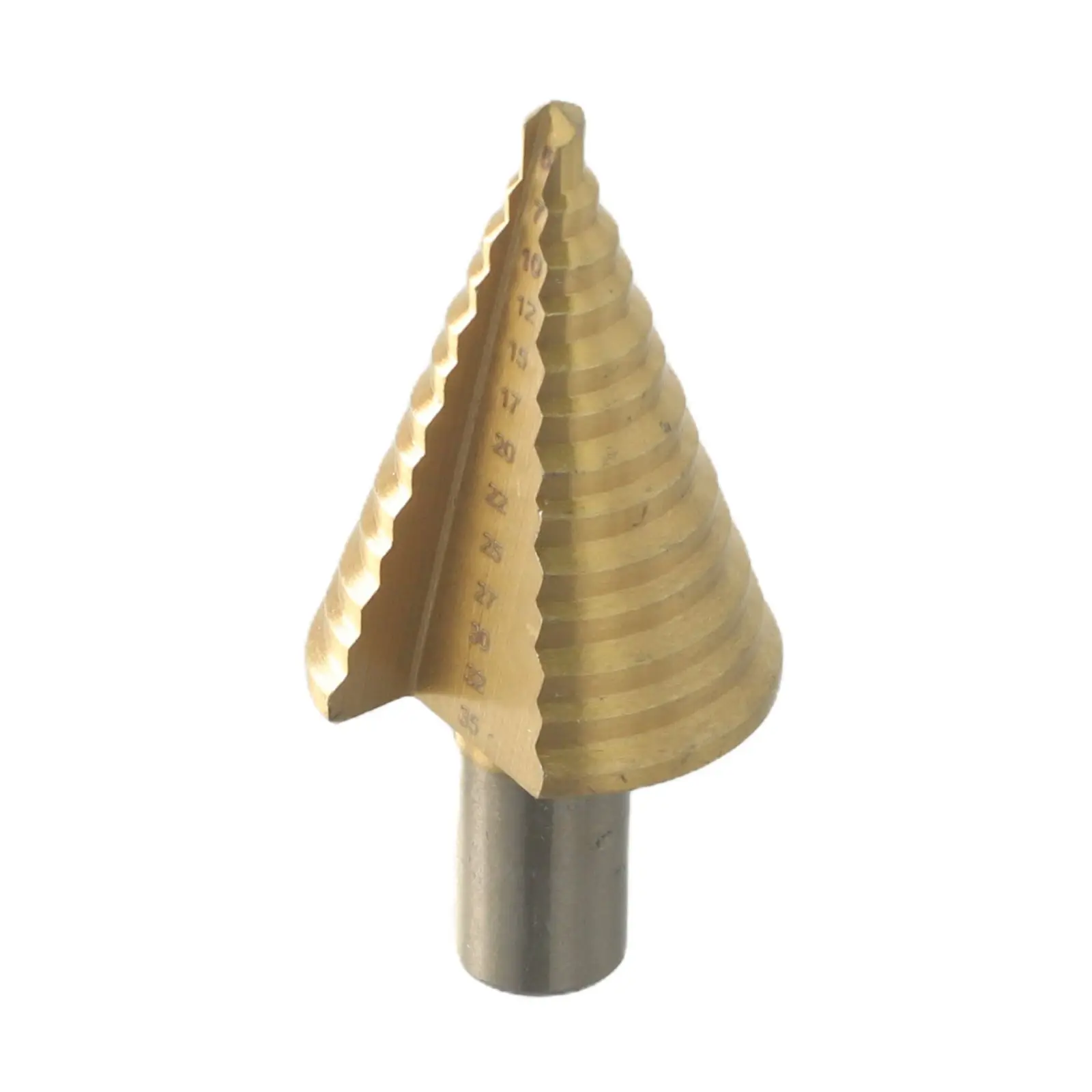 Durable Step Drill Bit Tool Coated Cone Drill DIY High Speed Steel Cutter Hole Cutter Step Drill Bit Two-fluted
Durable Step Drill Bit Tool Coated Cone Drill DIY High Speed Steel Cutter Hole Cutter Step Drill Bit Two-fluted