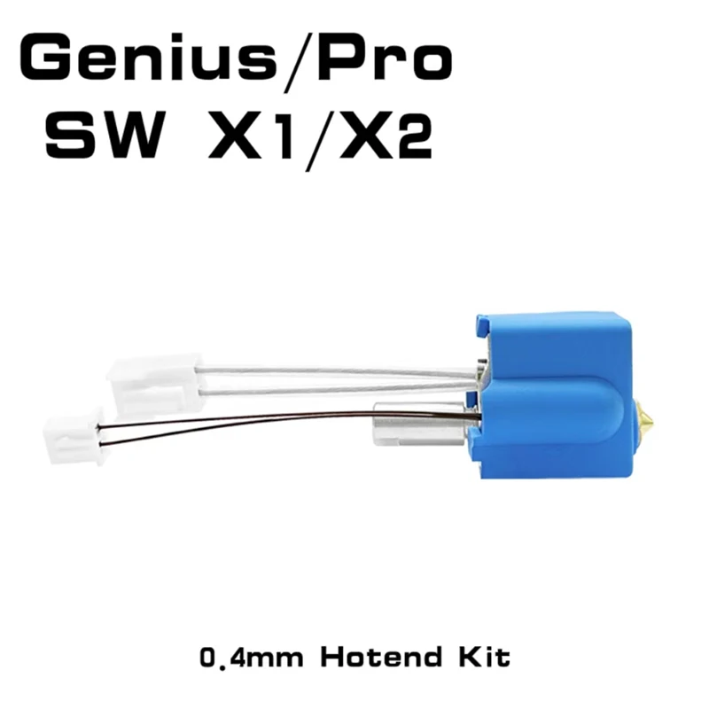 Sidewinder X1 and Genius 3D Printer Hotend 24V 64W Assembled Kit J-Head 0.4mm Volcano Nozzle for Sidewinder X1 Genius Print
Sidewinder X1 and Genius 3D Printer Hotend 24V 64W Assembled Kit J-Head 0.4mm Volcano Nozzle for Sidewinder X1 Genius Print
