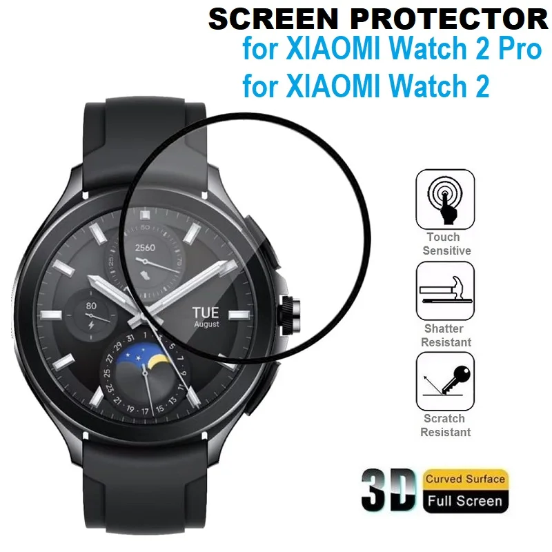 3D Защитная пленка с закругленными краями для умных часов Xiaomi Watch 2 Pro, мягкая защитная пленка с полным покрытием, 3 шт.
3D Защитная пленка с закругленными краями для умных часов Xiaomi Watch 2 Pro, мягкая защитная пленка с полным покрытием, 3 шт.