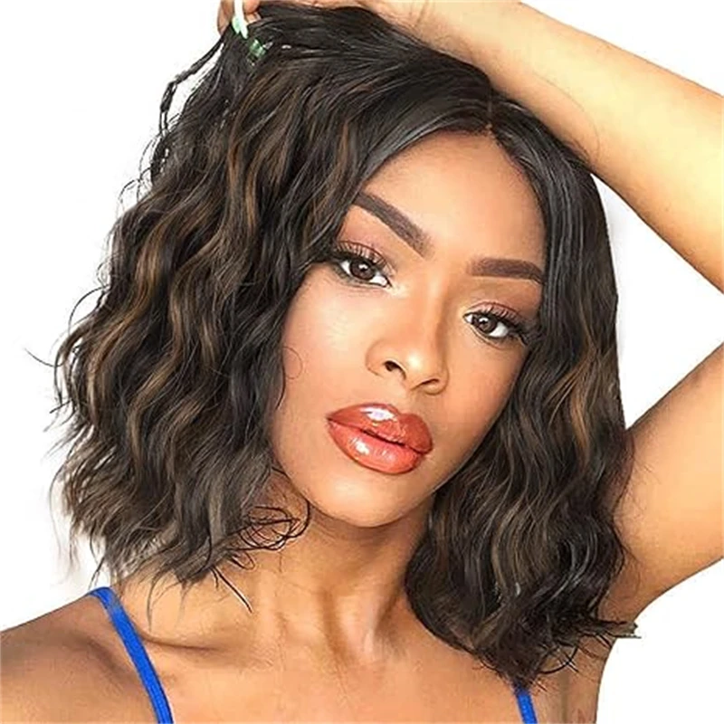 Wigs for Women Wavy Short Wig Middle Part Bob Wig Synthetic Shoulder Length Ombre Wigs for Daily Party Cosplay Mixed Brown 14''
Wigs for Women Wavy Short Wig Middle Part Bob Wig Synthetic Shoulder Length Ombre Wigs for Daily Party Cosplay Mixed Brown 14''