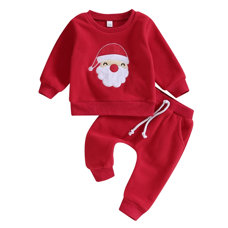 CHQCDarlys Toddler Baby Boy Girl Christmas Outfits Long Sleeve Round Neck Sweatshirt and Pants Set Cute Fall Winter Clothes
CHQCDarlys Toddler Baby Boy Girl Christmas Outfits Long Sleeve Round Neck Sweatshirt and Pants Set Cute Fall Winter Clothes