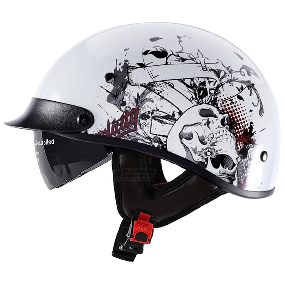 Motorcycle Helmet German Motorciker Vintage Moto Motorcycle Casco Open Face Retro Half Helmet Chopper Pilot Biker Size M-XXL
Motorcycle Helmet German Motorciker Vintage Moto Motorcycle Casco Open Face Retro Half Helmet Chopper Pilot Biker Size M-XXL