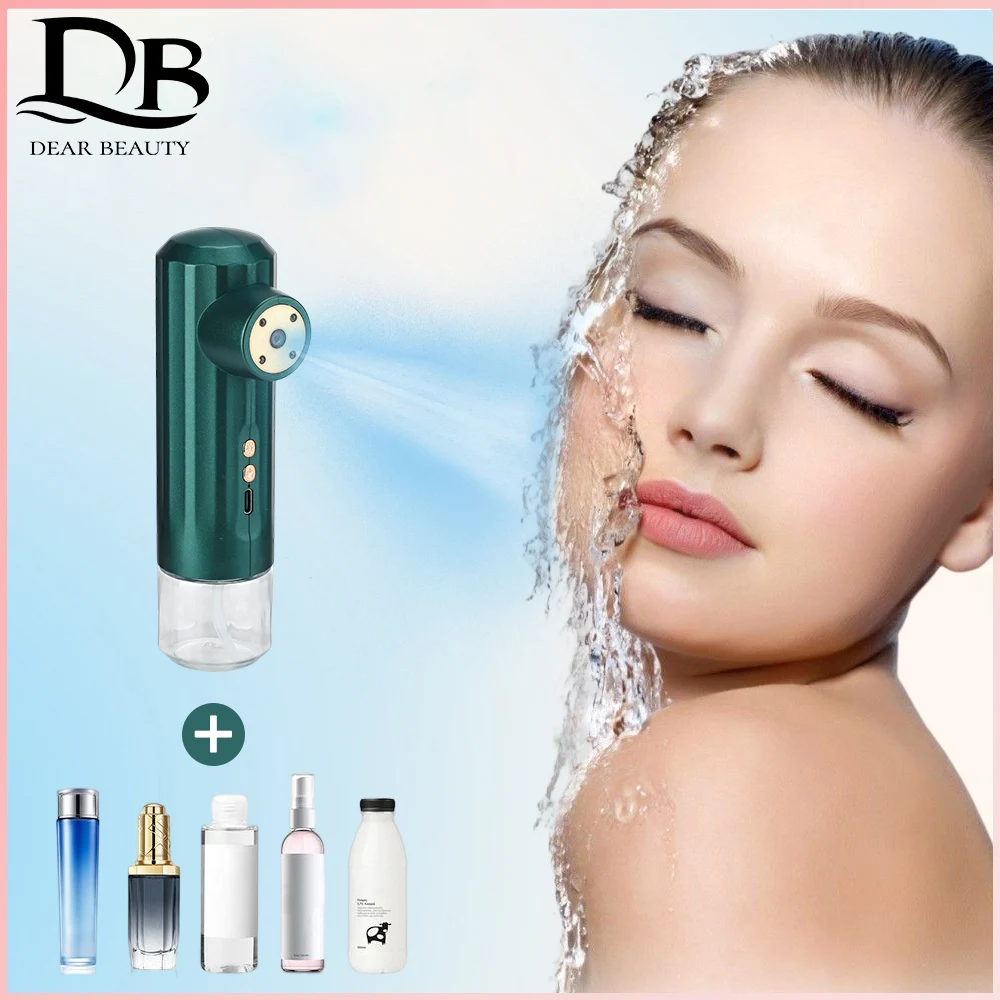 Mini Nano Oxygen Injection Instrument Portable Hydration Facial Humidifier Spray High Pressure Red and Blue Light Remove Acne
Mini Nano Oxygen Injection Instrument Portable Hydration Facial Humidifier Spray High Pressure Red and Blue Light Remove Acne