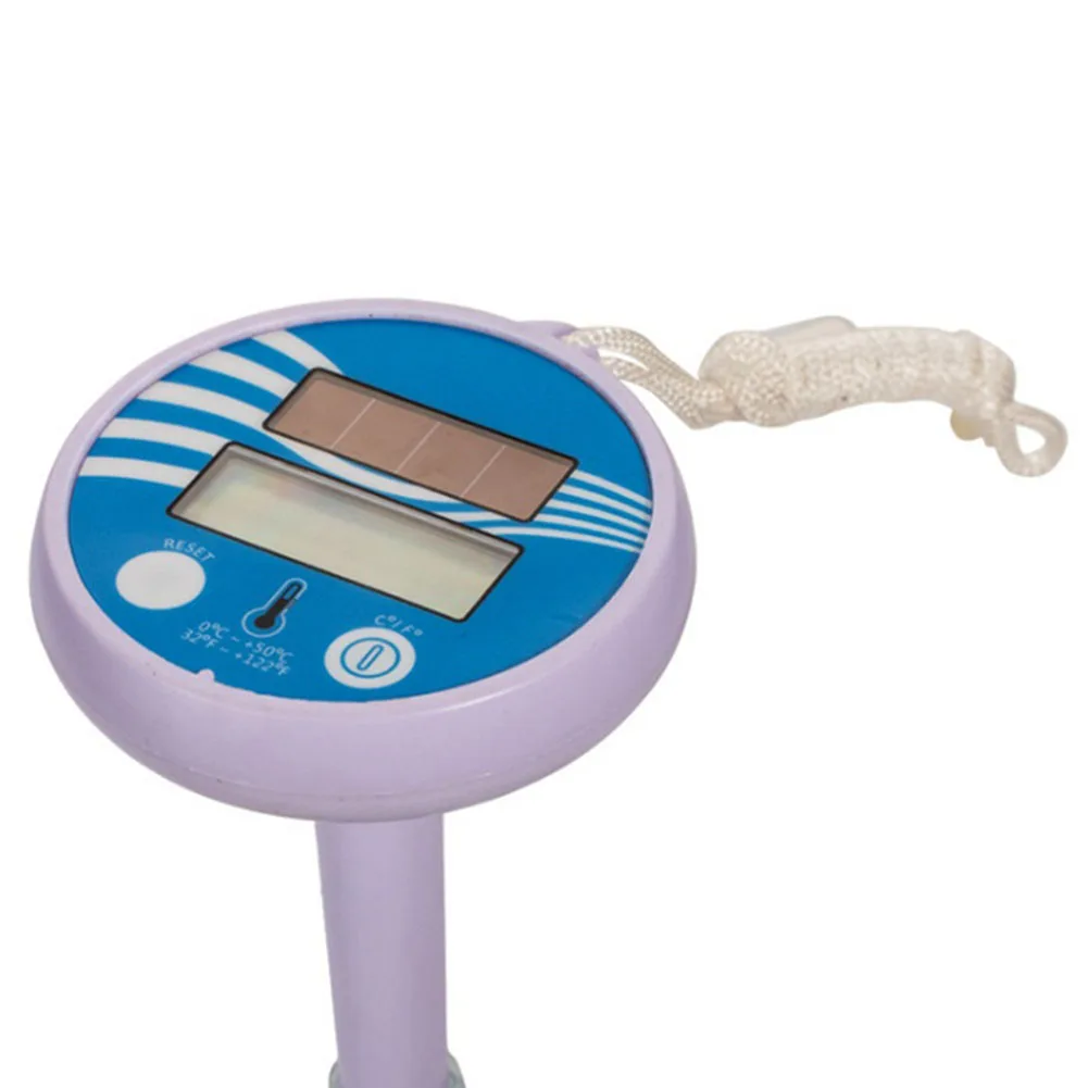 Floating Digital Pool Thermometer Solar Powered Outdoor Swimming Pool Thermometer Waterproof LCD Display Spa Pool Thermometer
Floating Digital Pool Thermometer Solar Powered Outdoor Swimming Pool Thermometer Waterproof LCD Display Spa Pool Thermometer