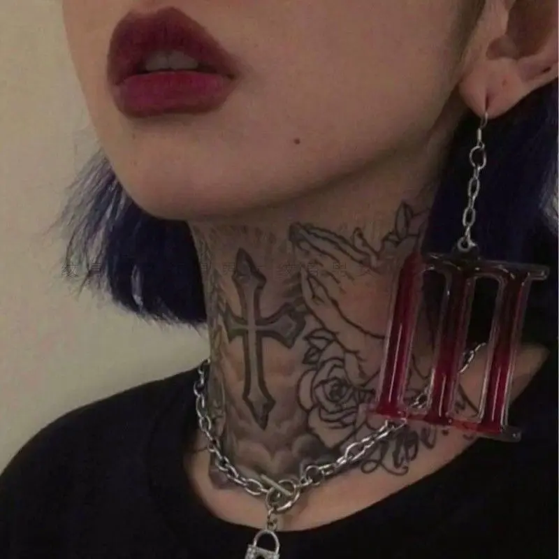 Temporary Tattoo Herbal Juice Dark Neck Rose English Tattoo Sticker Festival Accessories Fake Tattoos for Women Cute Hotwife Art
Temporary Tattoo Herbal Juice Dark Neck Rose English Tattoo Sticker Festival Accessories Fake Tattoos for Women Cute Hotwife Art