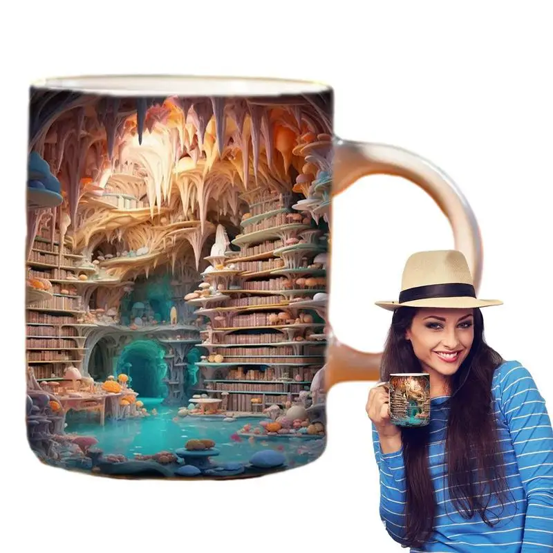3D книжная полка, кофейная кружка, 3D плоский цветной рисунок, книжка для влюбленных, керамическая кофейная чашка, 11 унций, зеркальная чашка для книжных влюбленных, кружка
3D книжная полка, кофейная кружка, 3D плоский цветной рисунок, книжка для влюбленных, керамическая кофейная чашка, 11 унций, зеркальная чашка для книжных влюбленных, кружка