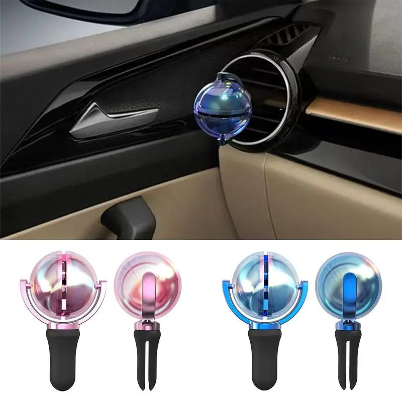

Car Diffuser Vent Clip Air Outlet Perfume Rotating Propeller Air Conditioning Clip Car Aroma Lasting Fragrance Aromatherapy