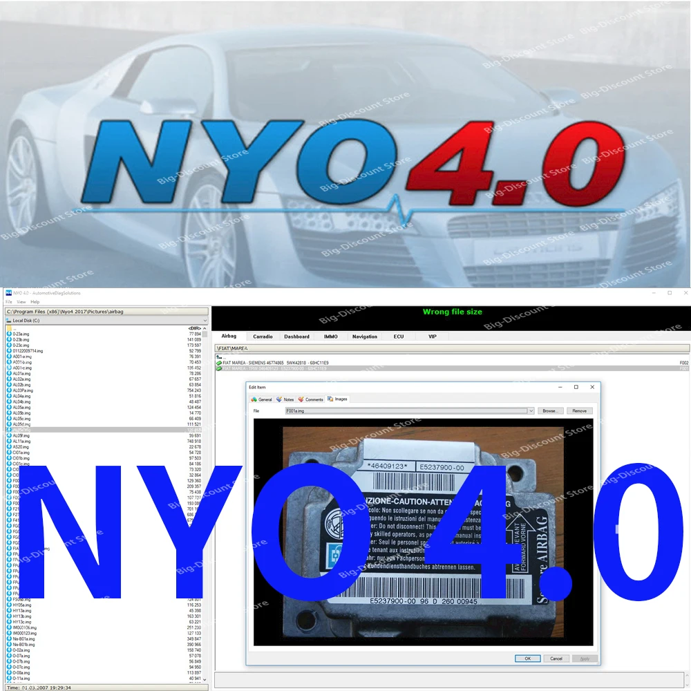 Новейшая 2017 NYO 4 Полная база данных Airbagb Carradio приборная панель IMMO навигация отправка CD или USB программное обеспечение для ремонта автомобиля радио Nyo4
Новейшая 2017 NYO 4 Полная база данных Airbagb Carradio приборная панель IMMO навигация отправка CD или USB программное обеспечение для ремонта автомобиля радио Nyo4