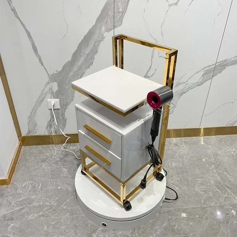 Fashionable Stainless Steel Hair Beauty Tool Cabinet, White Barber Furniture Set Equipment, Salon Tray Trolley With Wheels
Fashionable Stainless Steel Hair Beauty Tool Cabinet, White Barber Furniture Set Equipment, Salon Tray Trolley With Wheels