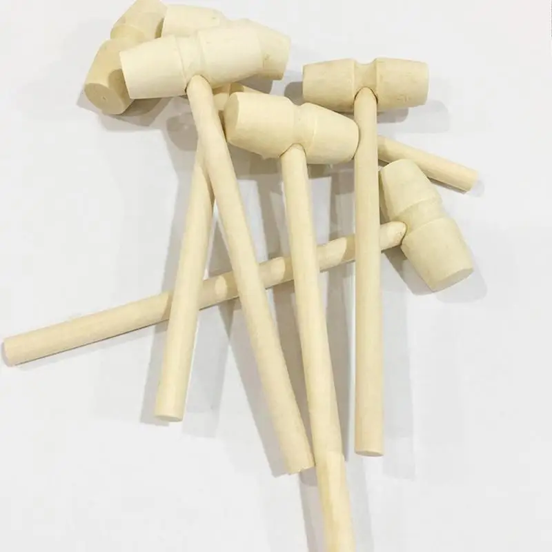 1pcs Mini Wooden Hammer Toy Children Flat Head Small Hammer Knock Light Kids Toy Accessories Christmas Weight Gift Hammer
1pcs Mini Wooden Hammer Toy Children Flat Head Small Hammer Knock Light Kids Toy Accessories Christmas Weight Gift Hammer