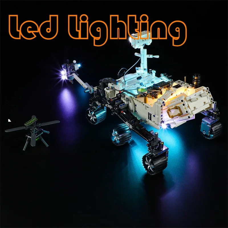 Осветительный набор для Lego 42158 Technic Mars Perseverance Rover не включает в себя Строительный блок (только светодиодный фонарь)
Осветительный набор для Lego 42158 Technic Mars Perseverance Rover не включает в себя Строительный блок (только светодиодный фонарь)
