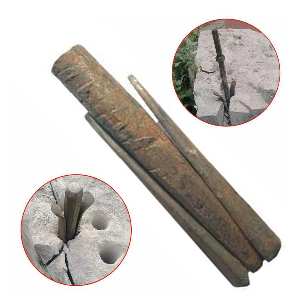 1 Pc 30mm Metal Plug Wedges Rock Stone Splitter For Concrete Granite Marble Cutting Hammer Construction Tools Accessories
1 Pc 30mm Metal Plug Wedges Rock Stone Splitter For Concrete Granite Marble Cutting Hammer Construction Tools Accessories