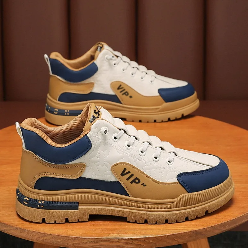 2024 New Quality Men's Shoes Fashion Versatile Sneakers Breathable Comfortable Casual Shoes Lacing High Platform Vulcanized Shoe
2024 New Quality Men's Shoes Fashion Versatile Sneakers Breathable Comfortable Casual Shoes Lacing High Platform Vulcanized Shoe