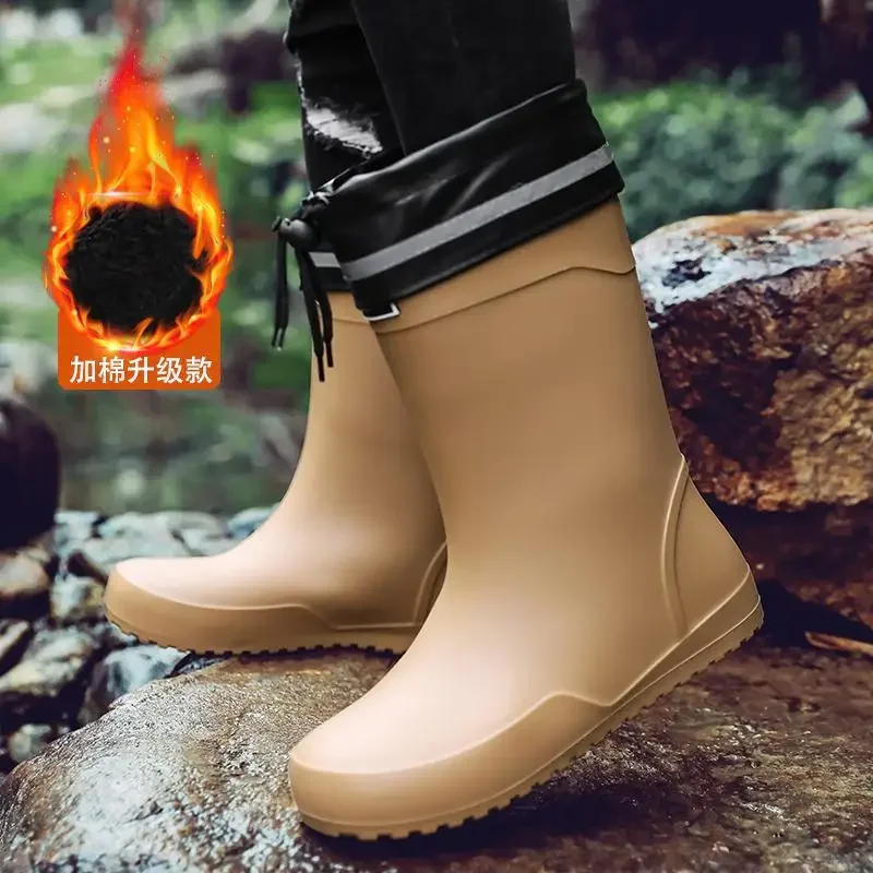 Snow Boots Men's 2023 New Winter Velvet Warm Cotton Shoes Men's Fur Integrated Bread Shoes
Snow Boots Men's 2023 New Winter Velvet Warm Cotton Shoes Men's Fur Integrated Bread Shoes
