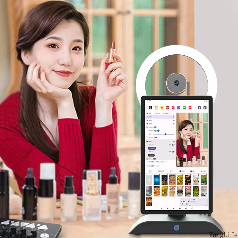 15.6 Inch Intelligent Live Streaming Machine Tiktok Youtube Interact Live Stream Equipment Large Touch Screen All-in-one Machine
15.6 Inch Intelligent Live Streaming Machine Tiktok Youtube Interact Live Stream Equipment Large Touch Screen All-in-one Machine