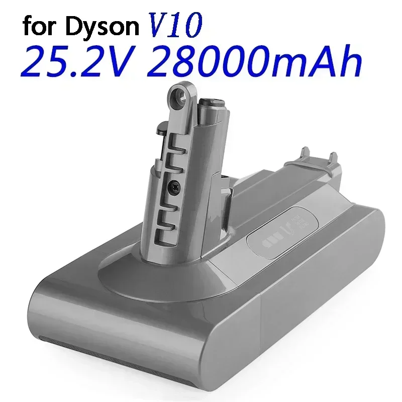 New 25.2V Battery 12800mAh Replacement Battery for Dyson V10 Absolute Cord-Free Vacuum Handheld Vacuum Cleaner Dyson V10 Battery
New 25.2V Battery 12800mAh Replacement Battery for Dyson V10 Absolute Cord-Free Vacuum Handheld Vacuum Cleaner Dyson V10 Battery