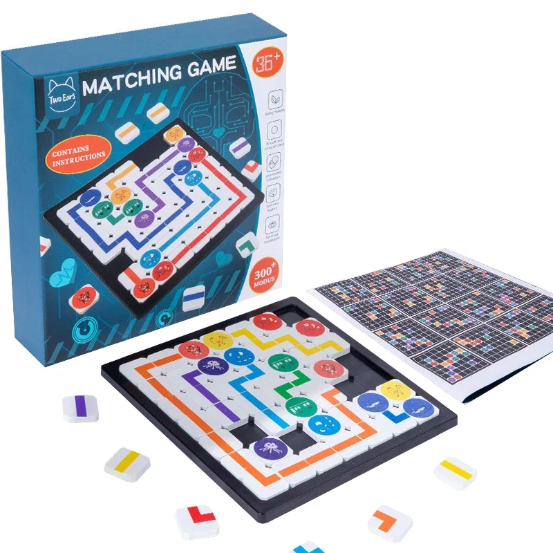 Connected Logical Thinking Matching Puzzle Games Kids Education Toys Brain Teaser Jigsaw Board Game Parent-child Interactive Toy
Connected Logical Thinking Matching Puzzle Games Kids Education Toys Brain Teaser Jigsaw Board Game Parent-child Interactive Toy