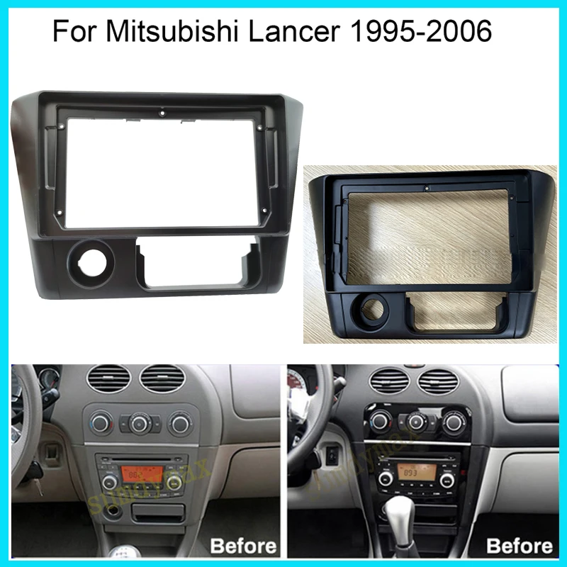 9inch 2 DIN car Radio Fascia Frame for Mitsubishi Lancer 1995-2001 2002 2003 -2007 Car Frame Fascia Adapter
9inch 2 DIN car Radio Fascia Frame for Mitsubishi Lancer 1995-2001 2002 2003 -2007 Car Frame Fascia Adapter