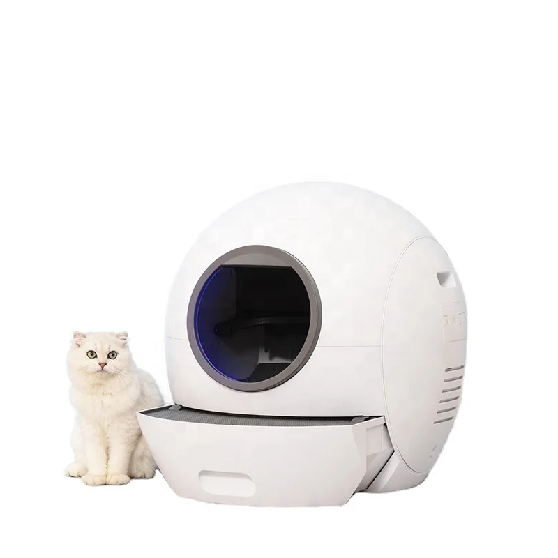 Wholesale Intelligent Automatic Cat Litter Boxes Self-cleaning Smart Automatic Self Cleaning Cat Toilet Litter Box
Wholesale Intelligent Automatic Cat Litter Boxes Self-cleaning Smart Automatic Self Cleaning Cat Toilet Litter Box