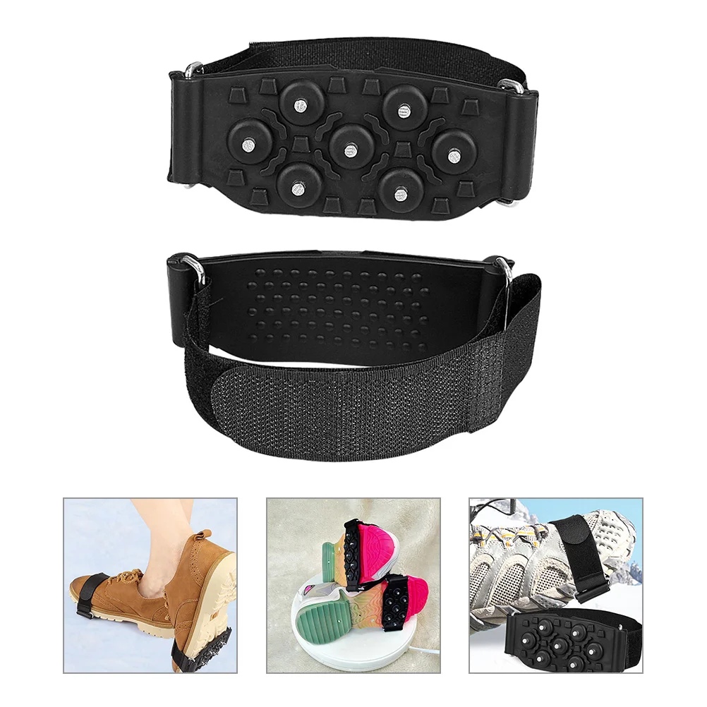 Crampon Shoe Covers Anti-slip Clips Ice Gripper Cleats for Boots Outdoor Non Grippers
Crampon Shoe Covers Anti-slip Clips Ice Gripper Cleats for Boots Outdoor Non Grippers
