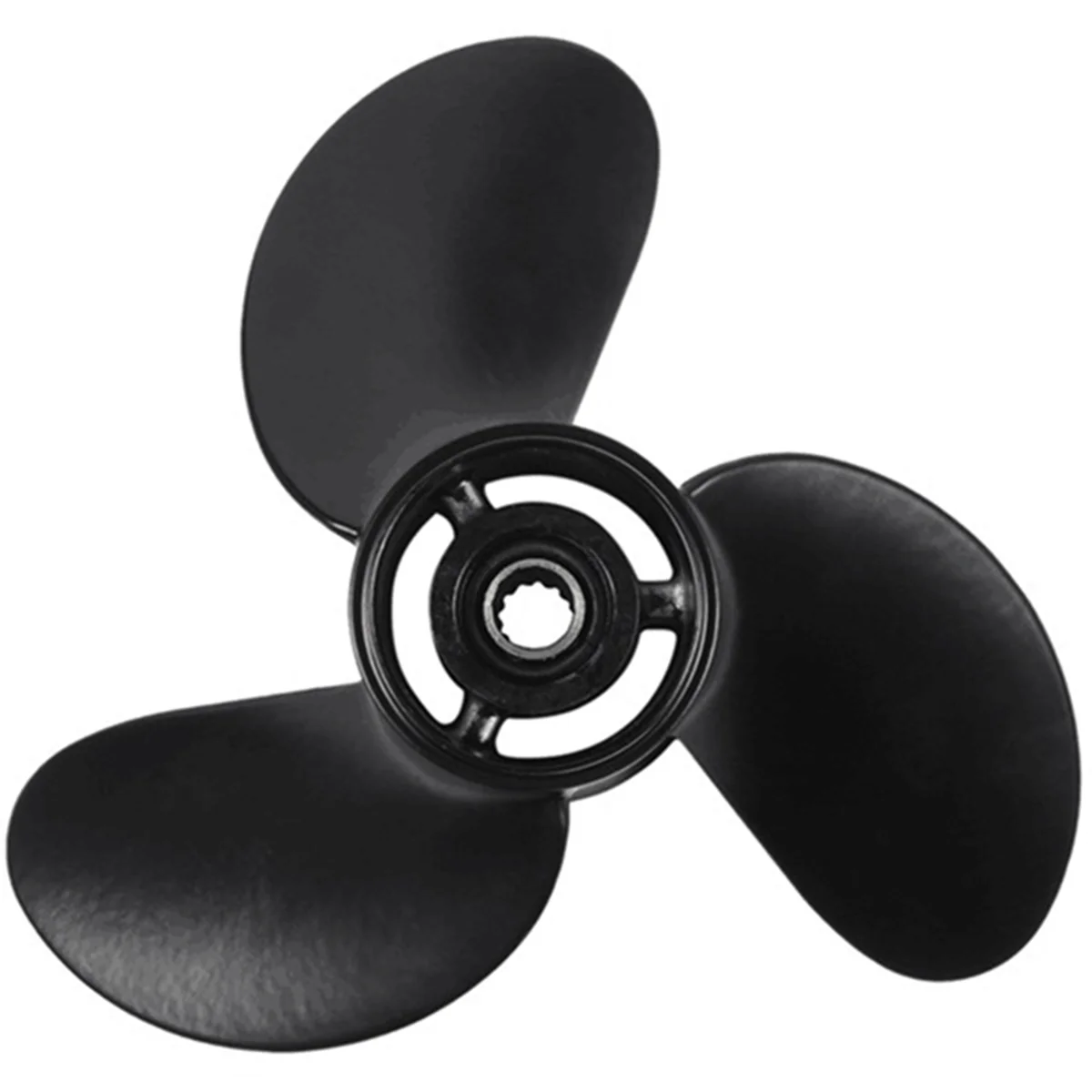 8-9.8HP 3 Blades 3B2W64517-1 8.5X9 Outboard Propeller Boat for Tohatsu Nissan Mercury 12 Spline Tooths
8-9.8HP 3 Blades 3B2W64517-1 8.5X9 Outboard Propeller Boat for Tohatsu Nissan Mercury 12 Spline Tooths