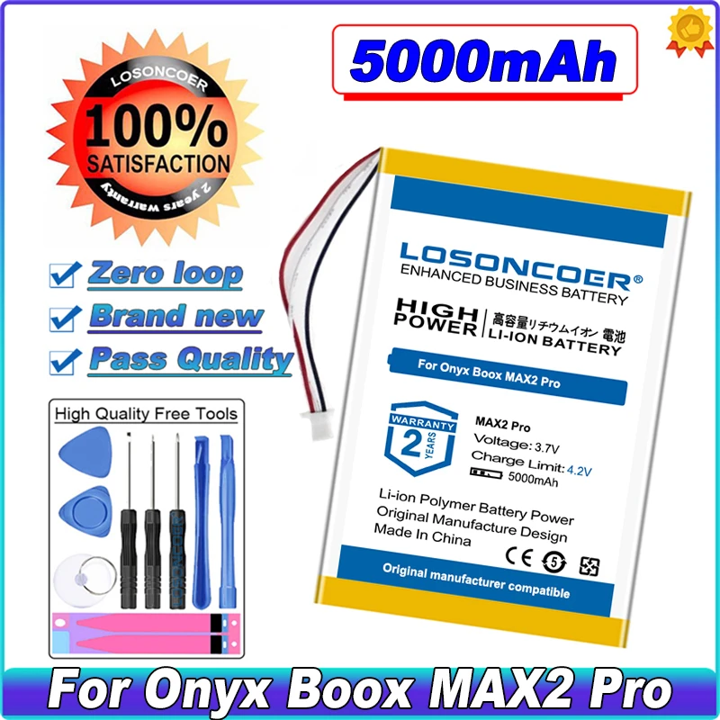 6800mAh Battery For Onyx Note lite BOOX MAX2 2588158 Ebook Batteries +Free Tools in stock
6800mAh Battery For Onyx Note lite BOOX MAX2 2588158 Ebook Batteries +Free Tools in stock