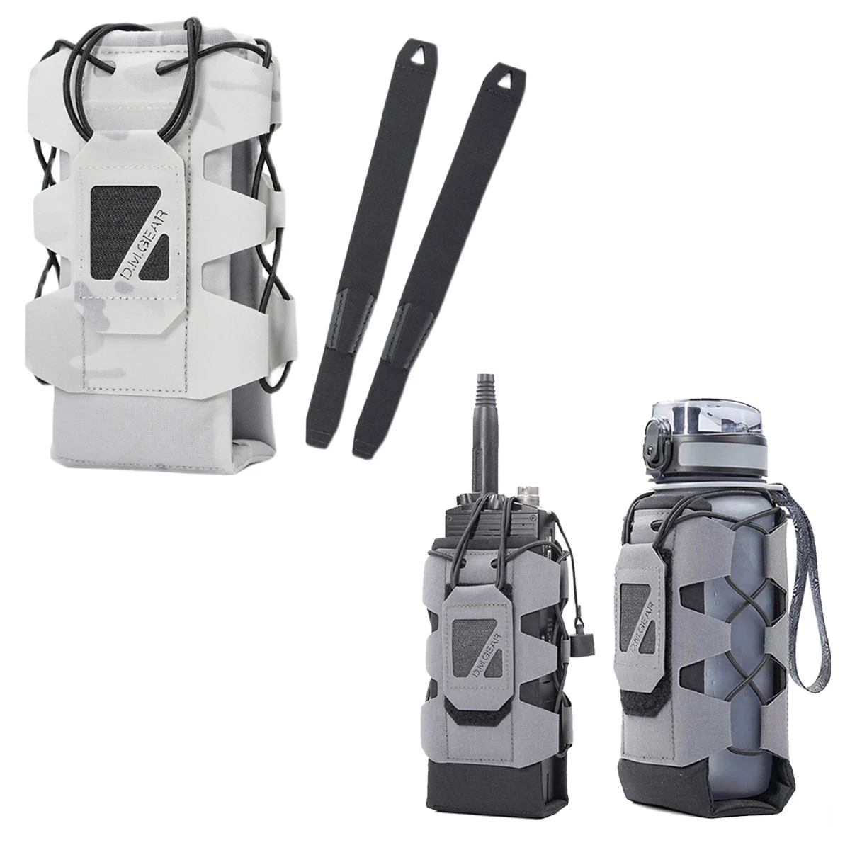 

DMGear Outdoor Tactical Walkie-talkie Bag, Water Bottle Bag, Multi-functional MOLLE Sub-bag, Radio Bag, Protective Cover