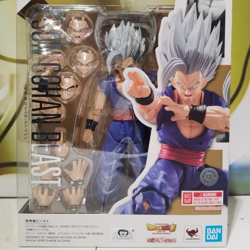 Bandai Original Box S.h.figuarts Shf Dragon Ball Super Sun Gohan Beast Action Anime Model Kit Finished Gift For Toy
Bandai Original Box S.h.figuarts Shf Dragon Ball Super Sun Gohan Beast Action Anime Model Kit Finished Gift For Toy