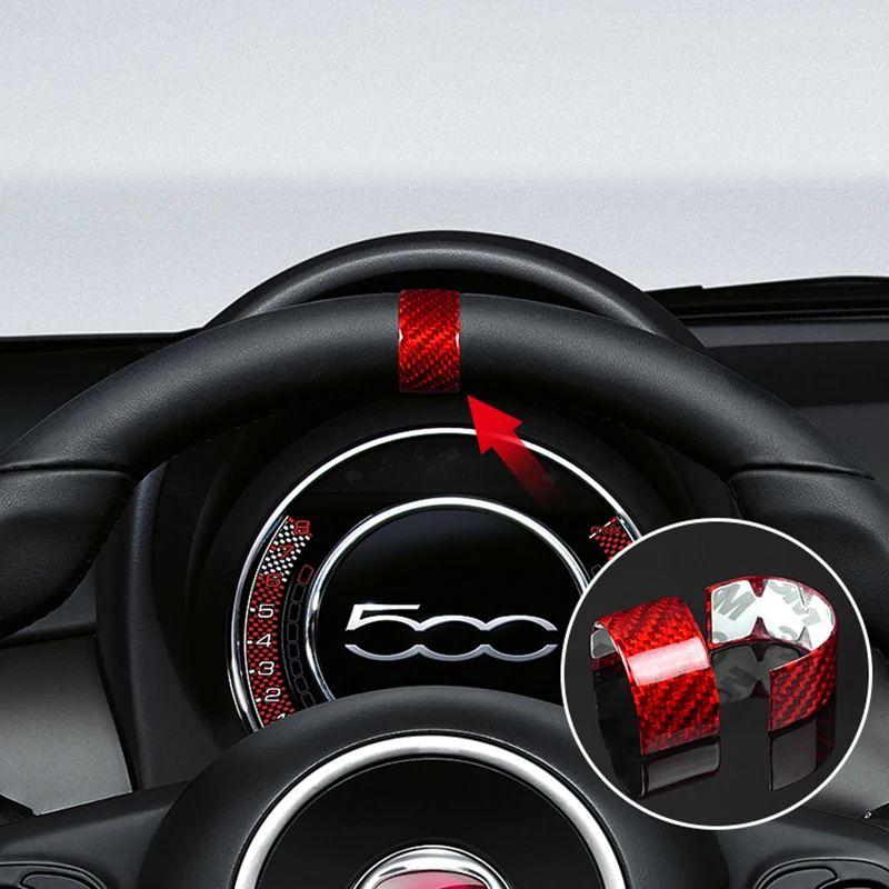 Real Hard Carbon Fiber Sticker For Fiat 500 2020-2023 Car Steering Wheel Ring Cover Trim for Fiat 500 Carbon Fiber Accessories
Real Hard Carbon Fiber Sticker For Fiat 500 2020-2023 Car Steering Wheel Ring Cover Trim for Fiat 500 Carbon Fiber Accessories