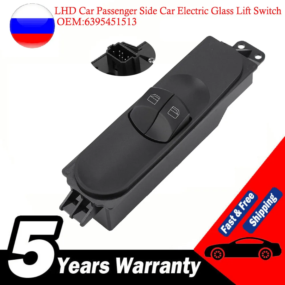 LHD For Mercedes Vito Viano W639 Car Passenger Side Car Electric Glass Lift Switch Controller 6395451513
LHD For Mercedes Vito Viano W639 Car Passenger Side Car Electric Glass Lift Switch Controller 6395451513