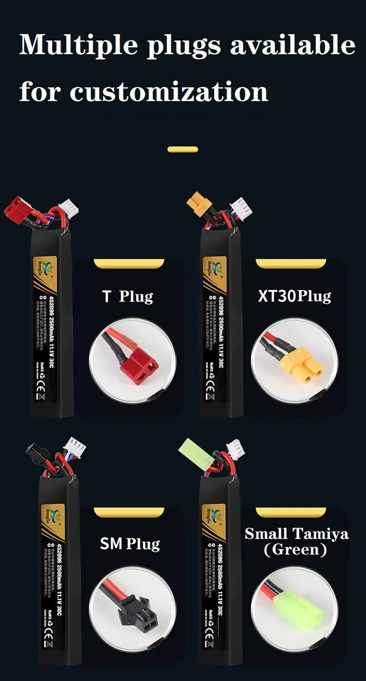 11.1v Lipo Battery for Water Gun Airsoft 11.1V, 3S, 2500mAh, 30C, 452096 battery for Airsoft BB Air Pistol Electric Toys Guns Parts 31 Mallzona Sd30630ea9e2948b3a445ec112cbb51f6G 11.1v Lipo Battery for Water Gun Airsoft 11.1V, 3S, 2500mAh, 30C, 452096 battery for Airsoft BB Air Pistol Electric Toys Guns Parts Mallzona